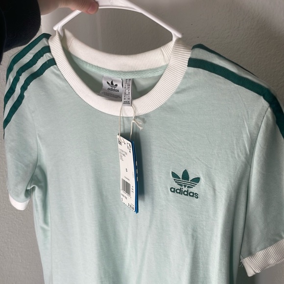 adidas Tops - Minty green sporty t shirt